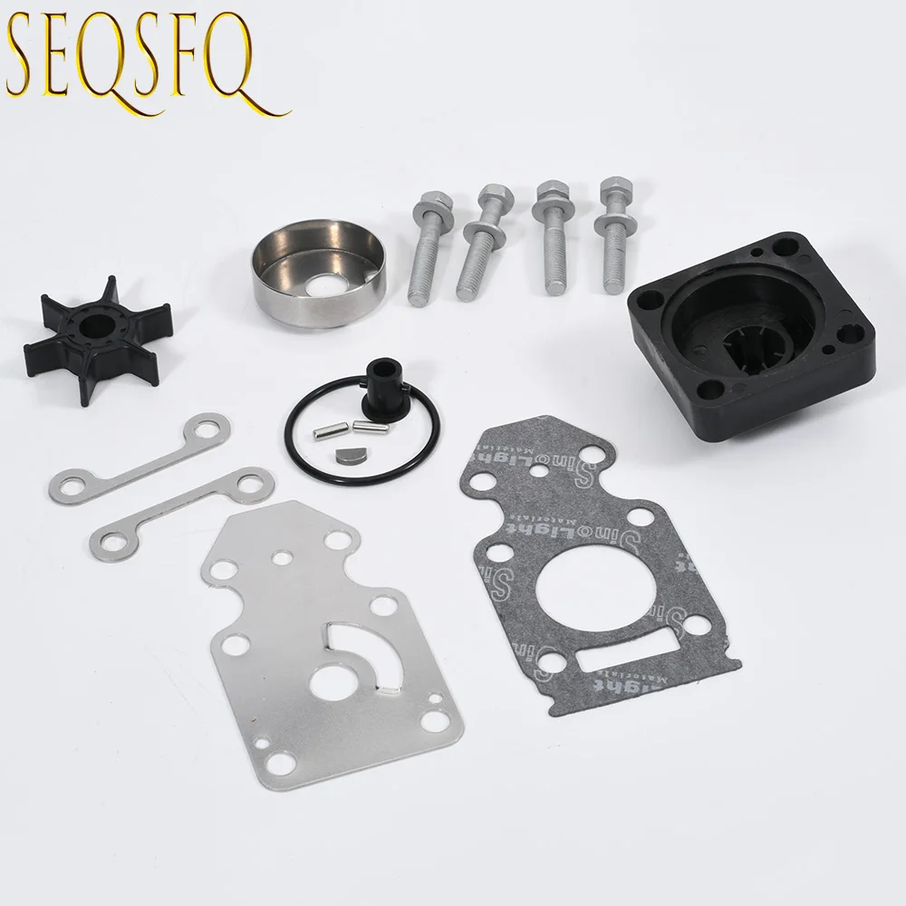 

Boat Engine Water Pump Repair Kit 63V-W0078 for Yamaha Parsun 2 stroke 9.9HP 15HP Marine Engine Accessories 63V-W0078