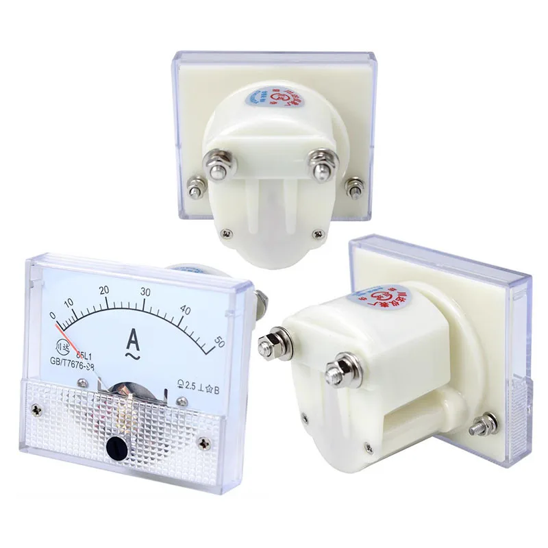 85L1 Pointer Type AC Ammeter Ampere 1A 2A 3A 5A 10A 15A 20A 30A 50A 20/5 30/5 40/5 50/5 75/5 100/5 200 300 400 500 Meter Head