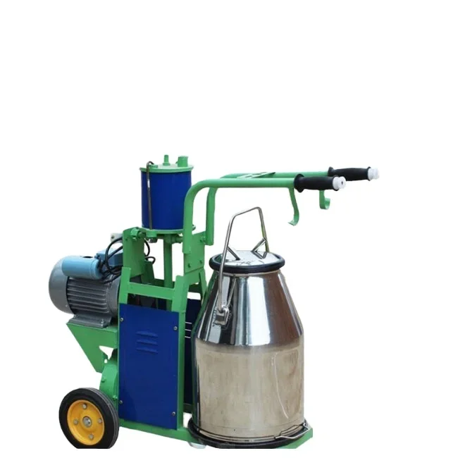 Portable Cow Sheep Milking Machine with Automatic Bucket New Condition for Home Use Farm Vacuum Pump with Automatic Egg Turning