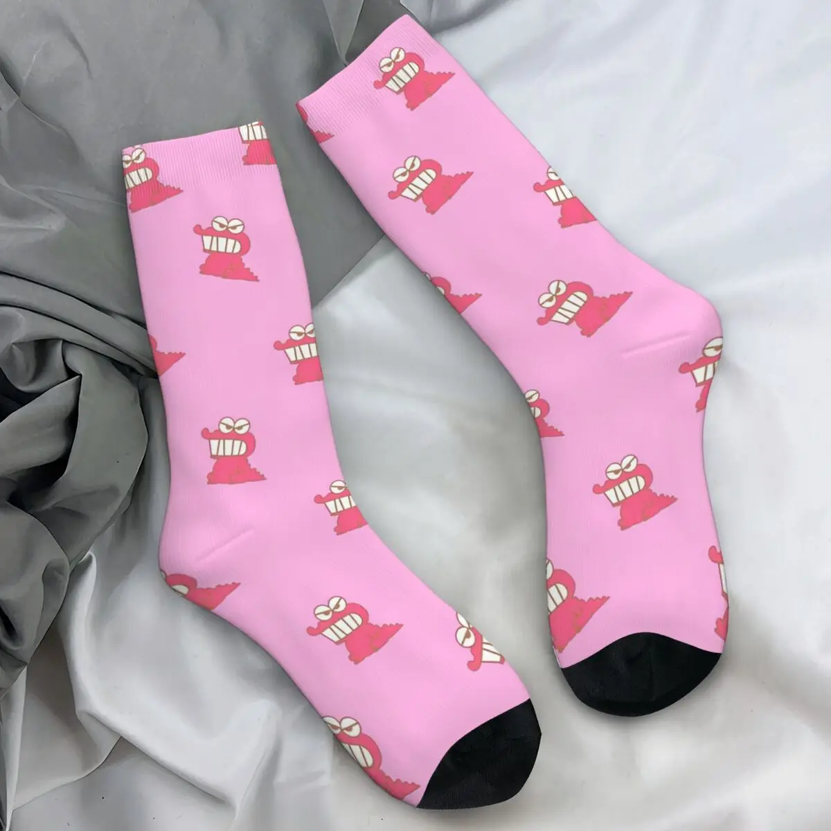 Calcetines Crayon Shin-chan, medias divertidas de otoño, calcetines antideslizantes para mujeres y hombres, calcetines personalizados de alta calidad para exteriores