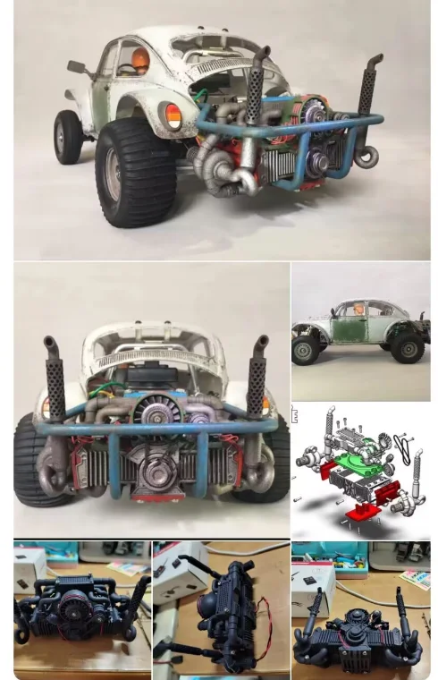 Tamiya Sand Scorcher Buggy 2010 1:10 2WD Bausatz 300058452 3d
