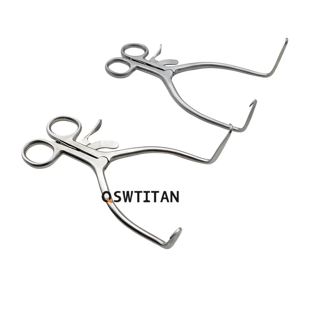 Orthopedic Retractor Self-Retaining Postcranial Surgical Instrument Stainless Steel Veterinary