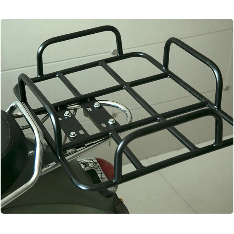 Bicycle Rear Seat Rack Cargo Rack Universal Motorcycle Luggage Carrier Rack Electric Bike Lengthened Widened Extension Shelf