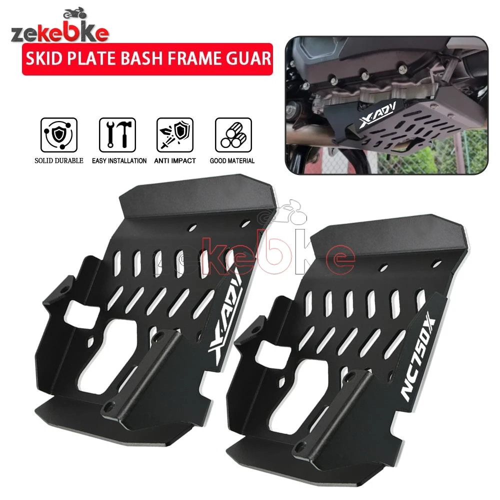

XADV750 X ADV Motorcycle Skid Plate Bash Frame Guard Engine Cover Protection For Honda X-ADV 750 NC750X 2017-2022 2023 2024 2025