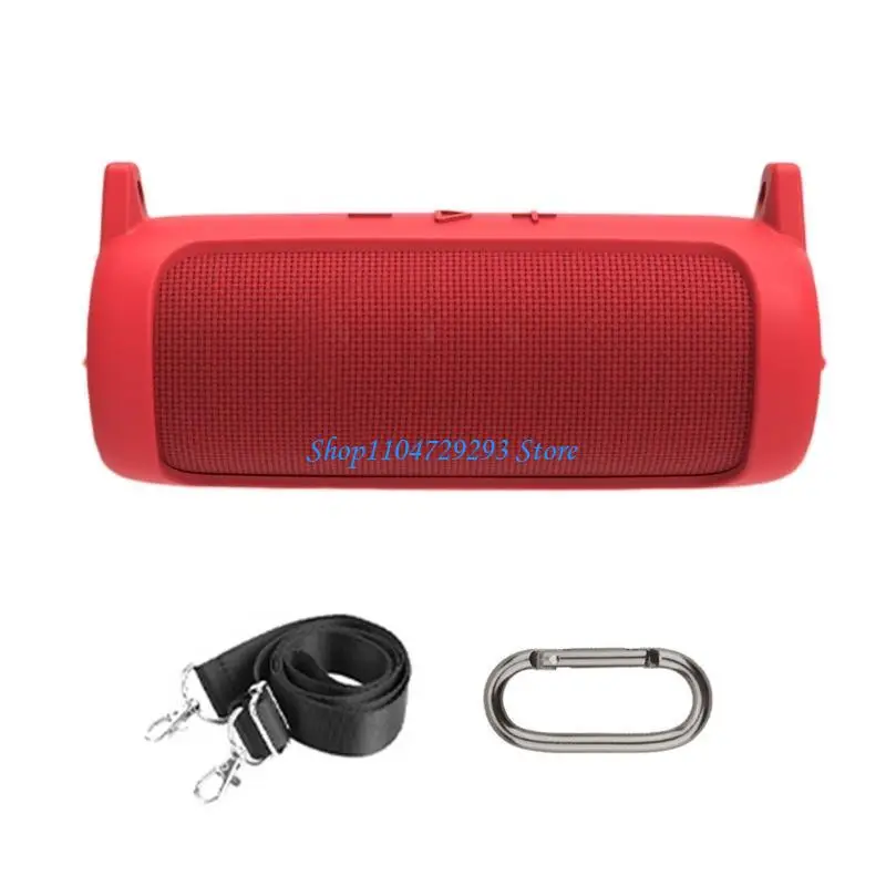 

Y2GD Compactly Lightweight Silicone Case For Flip 7 Wireless Speaker Sleeve Offering Full Protections And Easy Cleaning