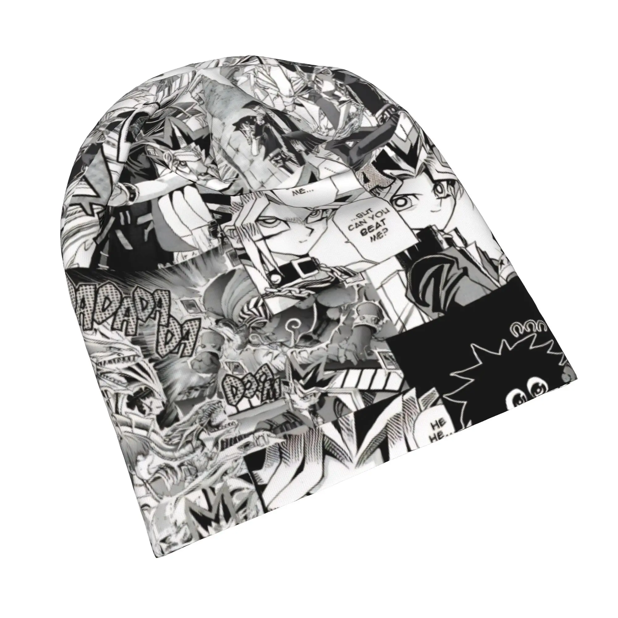 Quick Dry Yu-Gi-Oh  Slouchy Beanie for Men Women Cycling Skull Cap