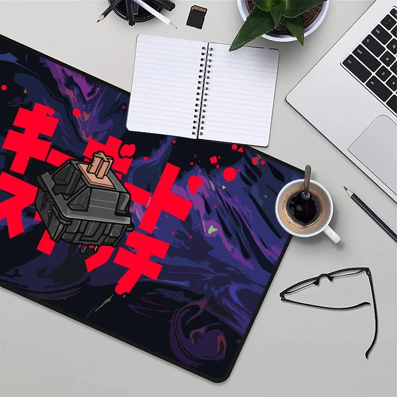 Sushi Suitchi Mousepad Xxl Mouse Pad SWITCH Desk Mats Playmat Table Mat Keyboard Gaming Gamer Cabinet Computer and Office Kawaii