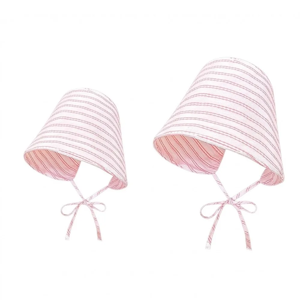 

Cute Striped Fisherman Hat Large Brim Sun Shading Sun Protection Hat Foldable UV Resistant Sun Caps Outdoor