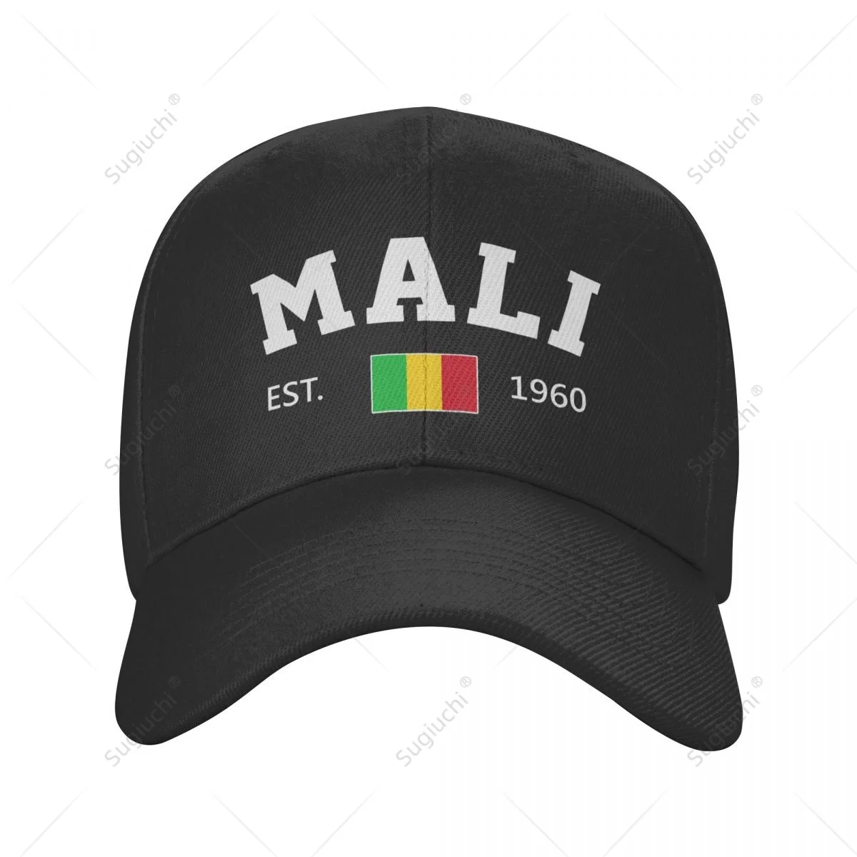 Unisex Baseball Cap Mali EST.1960 Independence Day Wild Sun Shade Peaked Adjustable Outdoor Caps for Men Women