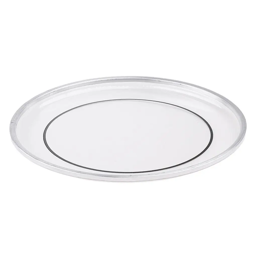 Clear Double Layer Drum Head Polyester Film for Drum Kit Set Percussion Accessories Compatible with Acoustic Drums
