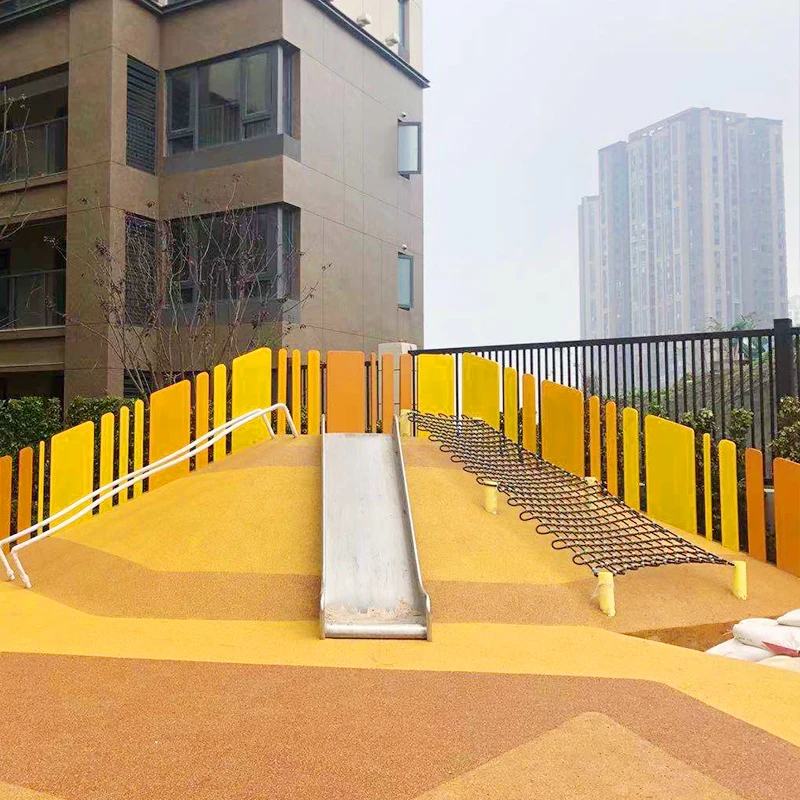 xx-Factory-Customized Outdoor Children's Playground Climbing Net Stainless Steel Slide Combination Outdoor Play Equipment&