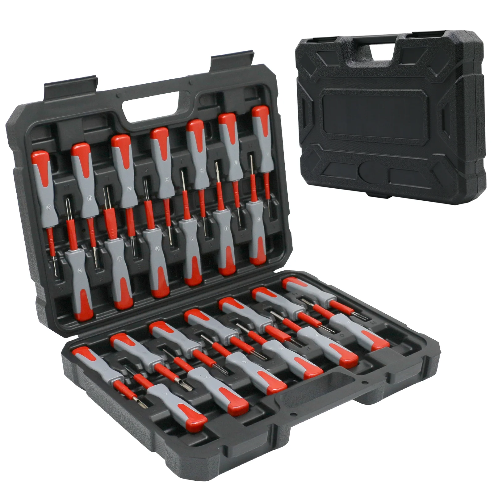 

23/26pcs Car Electrical Wire Crimp Connector Pin Extractor Kit Pin Removal Tool Car Accessories Harness Connection Picking Tool