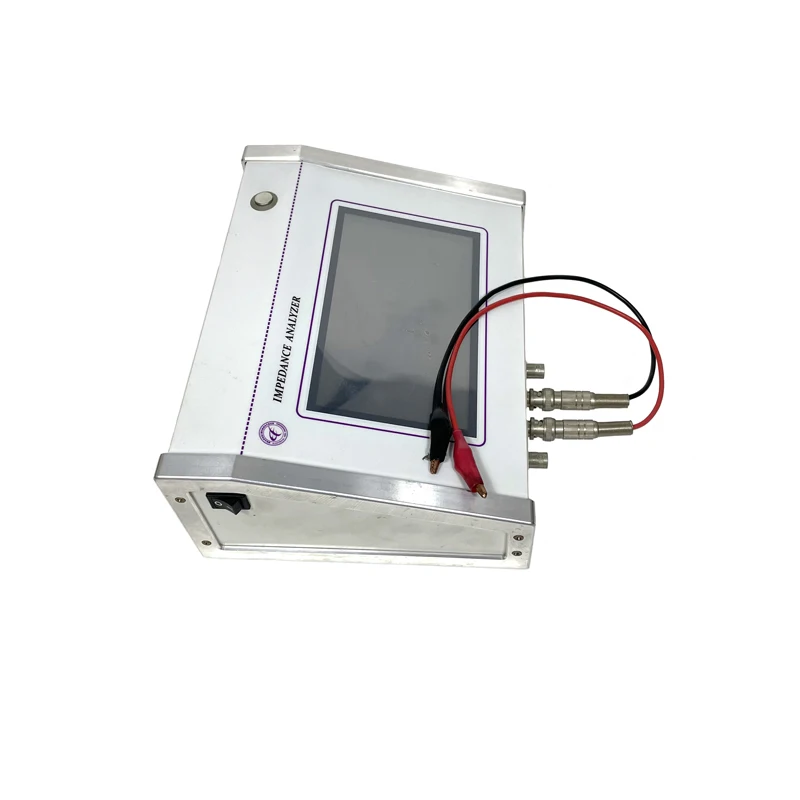 เครื่องวิเคราะห์ความต้านทานอัลตราโซนิก Piezo Ceramic 5mhz สําหรับการตรวจสอบทรานสดิวเซอร์อัลตราโซนิก Piezoelectric และเวเฟอร์