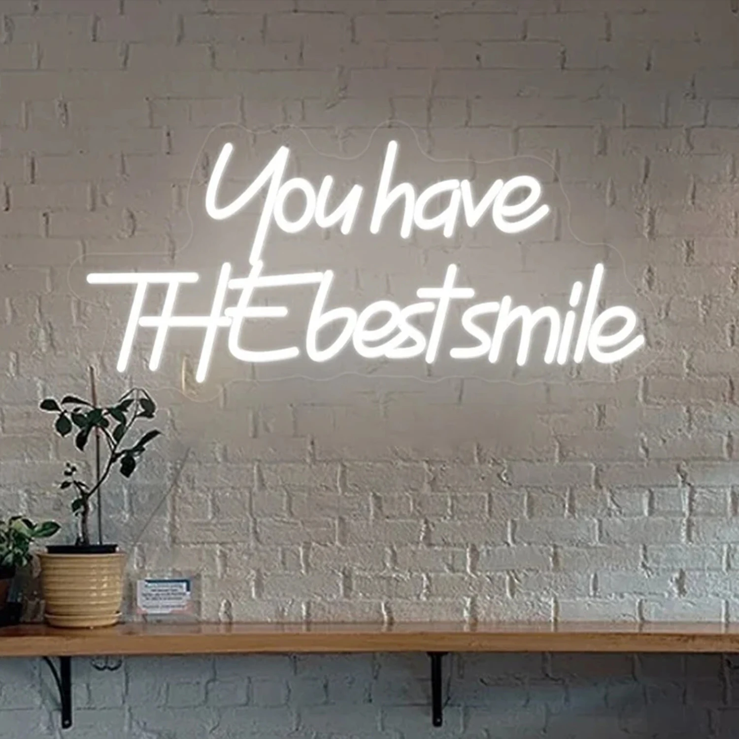 You Have The Best Smile Neon Signs LED Room Wall Decor USB Powered For Bedroom Living Room Birthday Party Home Art Decor Gifts