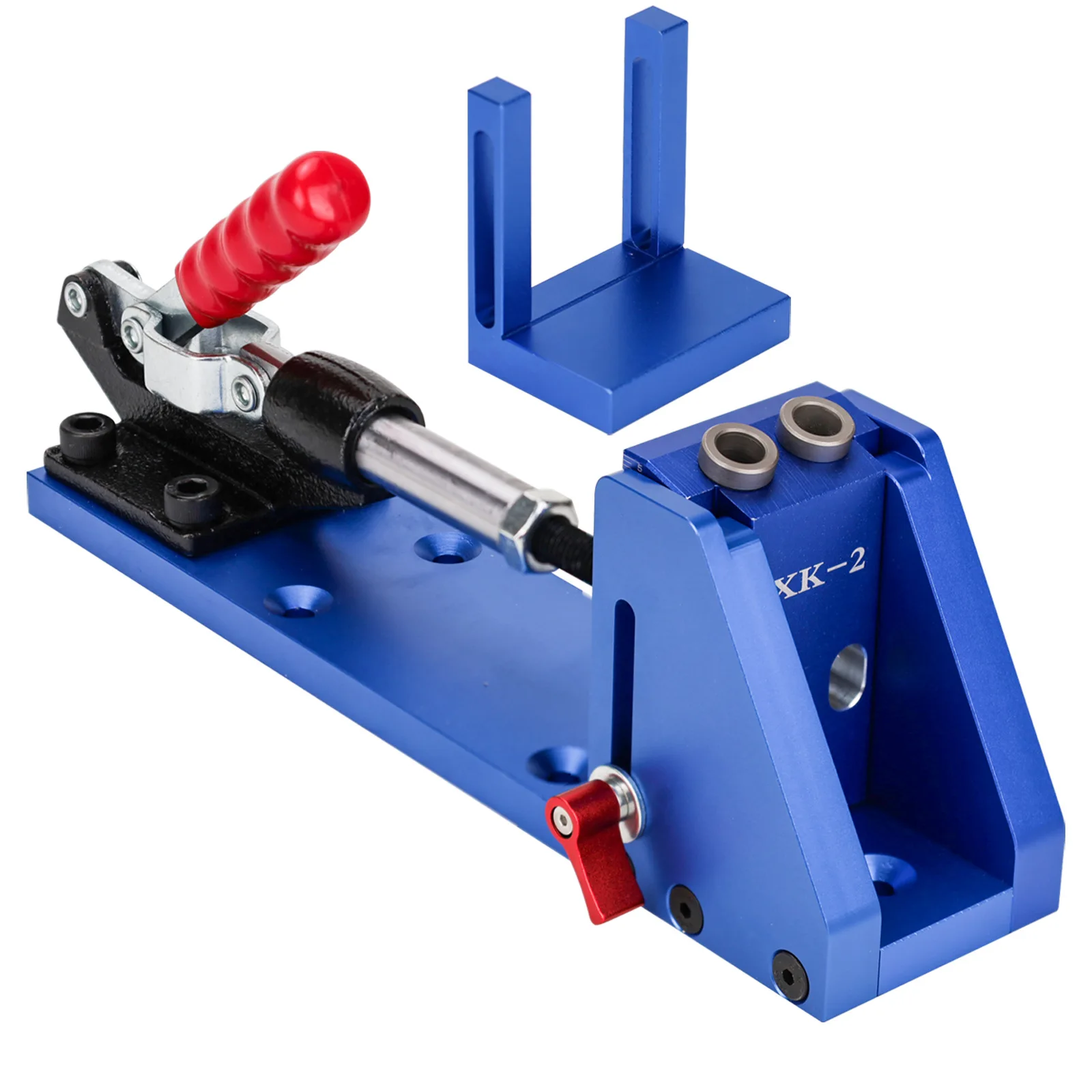 

TEBAK W-108 Woodworking Oblique Hole Locator Woodworking Punch Locator Manual Drilling Locator Adjustable Fixing Clip