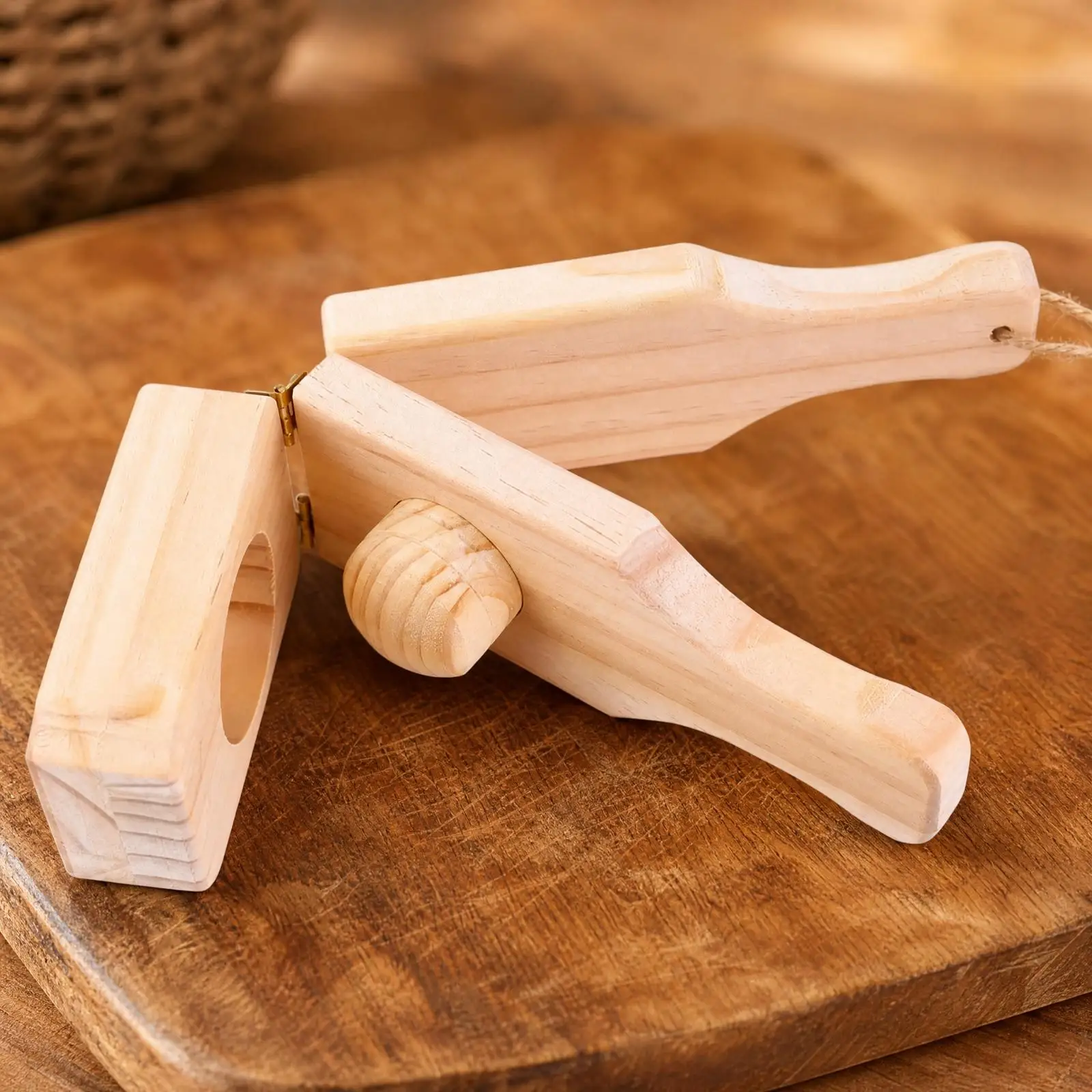 Wooden Fruit Grinder Banana with Long Grip Handle for Mashing Ripe Bananas and Cooking Recipes Kitchen Aid