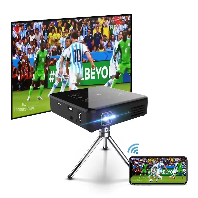 Wholesale D13 DLP Led Projector Business Outdoor Mini Portable Smart Projector with Touchpad