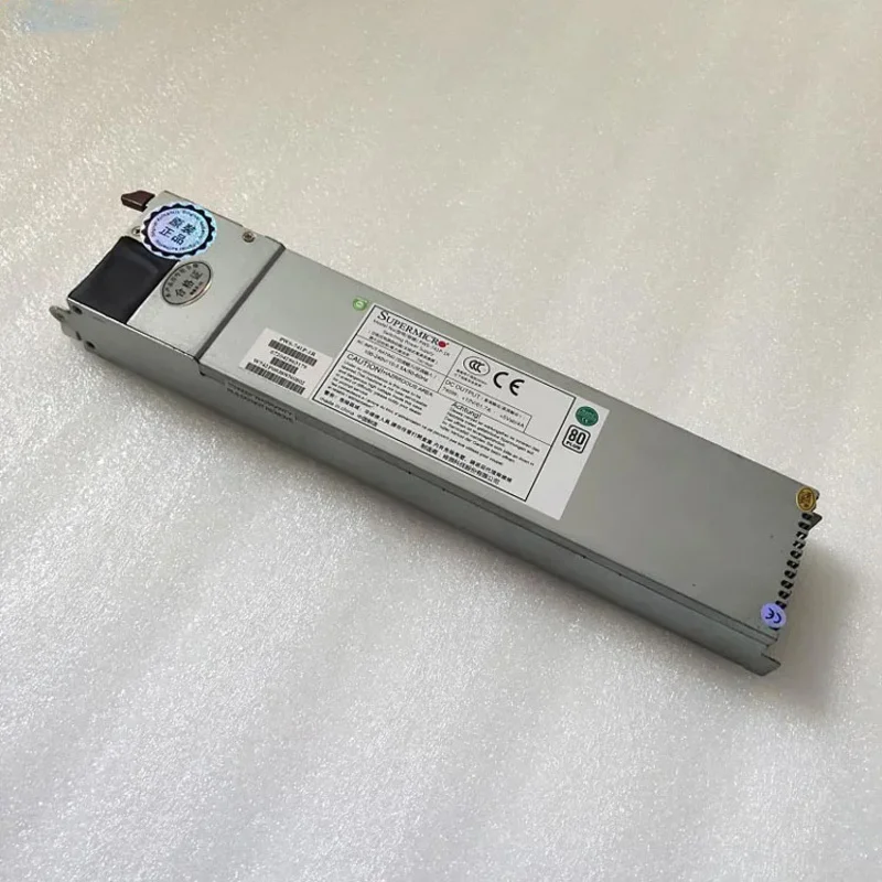 Supermicro PWS-741P-1R 740W 1U 80 PLUS Platinum Redundant Single Output Power Supply Module