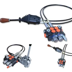Joystick hidráulico para cargador de tractor, piezas de joystick, control de joystick de cargador de extremo delantero