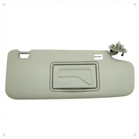 1 PCS Sunscreen Shade With Mirror Right Passenger Seat Gray Plastic For Sonic 95231265