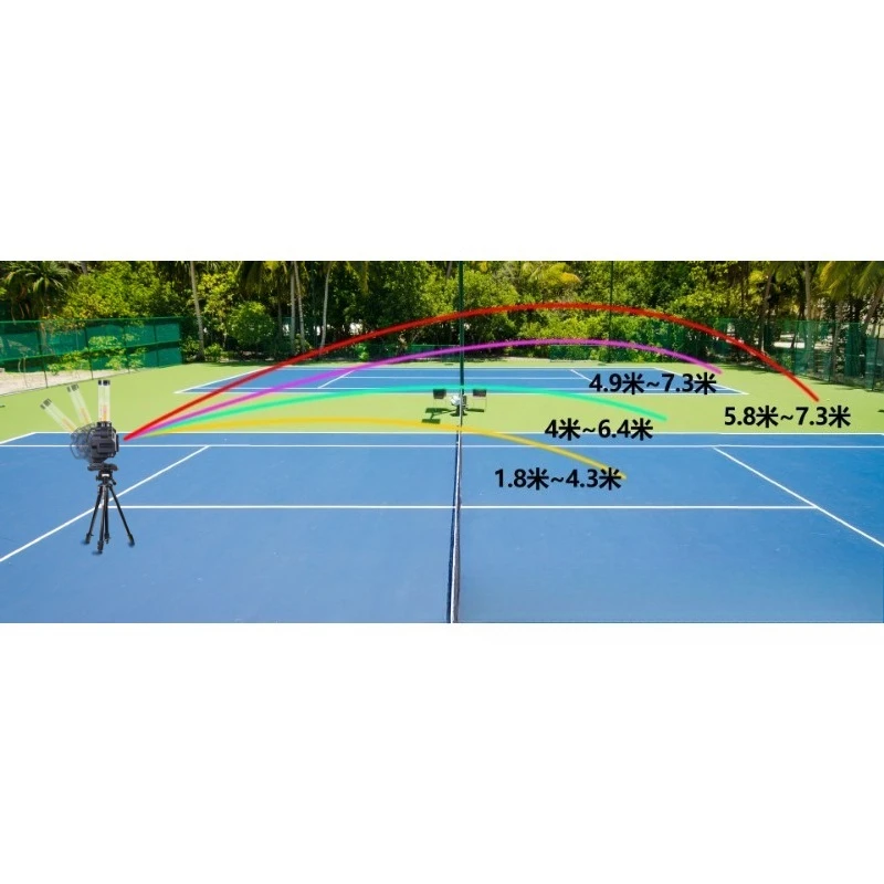 Badminton Serve Machine Set Tripod Single Practice Sparring Simple Portable Automatic Transmitter