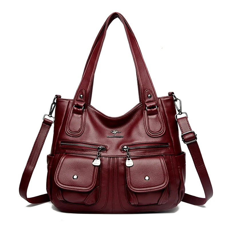 

Портативная женская сумка большой вместимости с несколькими карманами, сумки, модные женские сумки с верхней ручкой, дизайнерские повседневные сумки Bolsa