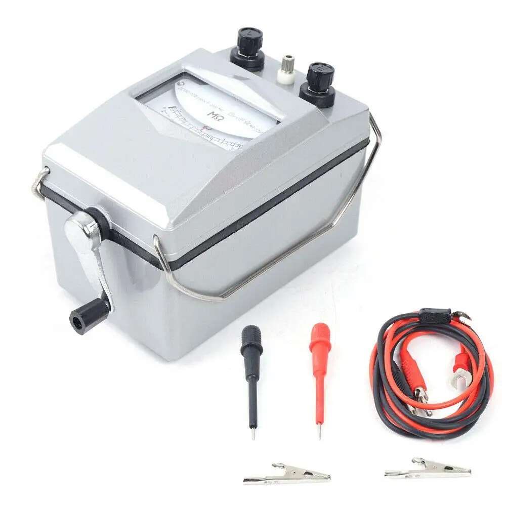 Testeur d'isolant numérique, Mégohmmètre, Megger, TOP!, 2500MΩ Dernier article disponible