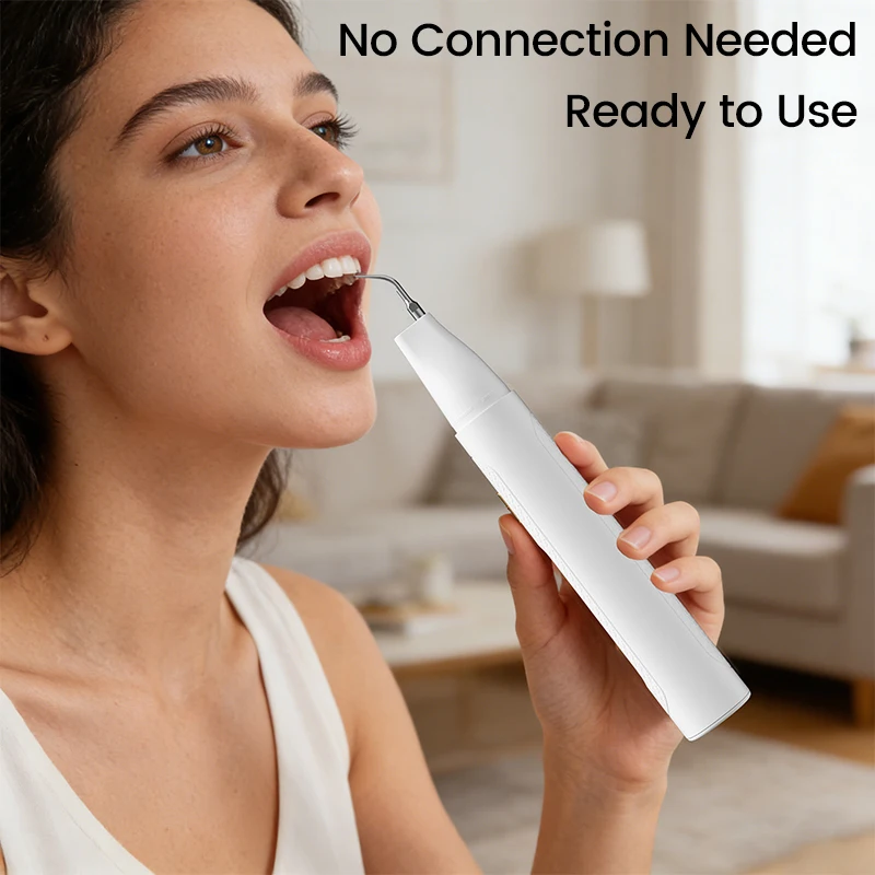 5-Mode Hand-held Ultrasonic Tooth Scaler, Remove Tartar & Calculus, Clean Teeth Stains, Protect Gums image 6