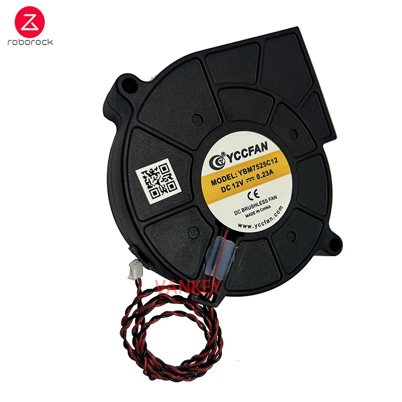 استبدال وحدة المروحة الأصلية لأجزاء المكنسة الكهربائية Roborock S7 MaxV Ultra S7 Pro Ultra مع ملحقات المحرك