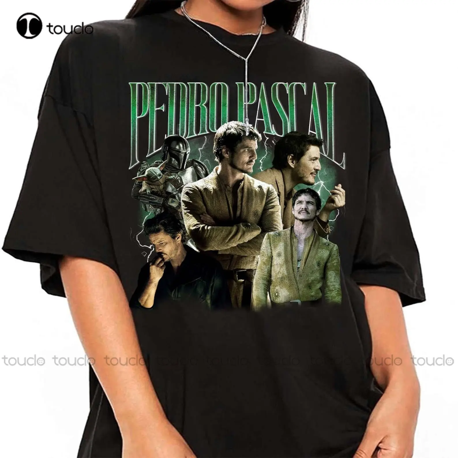 Pedro Pascal T-Shirt Actor Pedro Pascal Shirt Retro 90S Narco Pedro Pascal Fans Gift Heavyweight T Shirts For Men Xs-5Xl