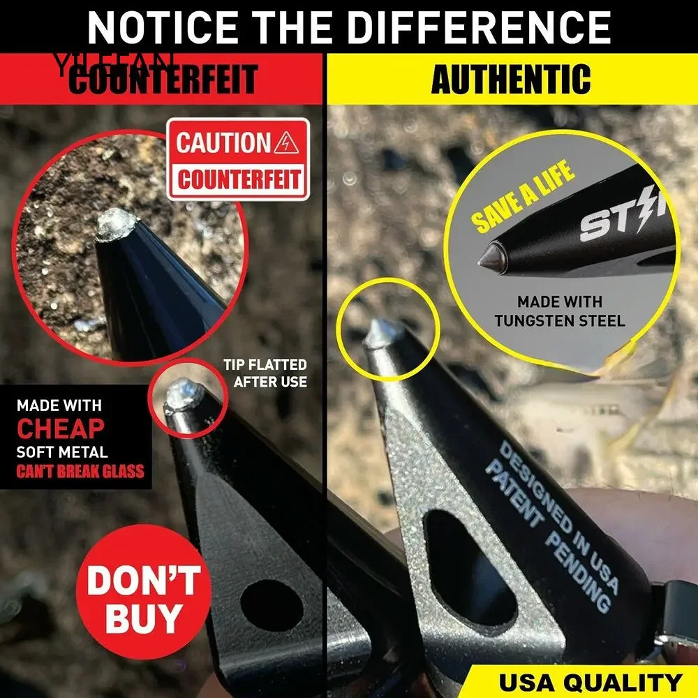 Car Glass Breaker Safety Hammer  Emergency Escape Tool with Car Window Breaker