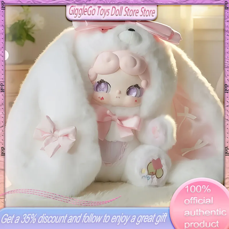 

Authentic Luckydiernai Goodnight Sweet Tea Little Rabbit 600% Large Plush Blind Box Handmade Doll Decoration Cute Doll Girl Gift