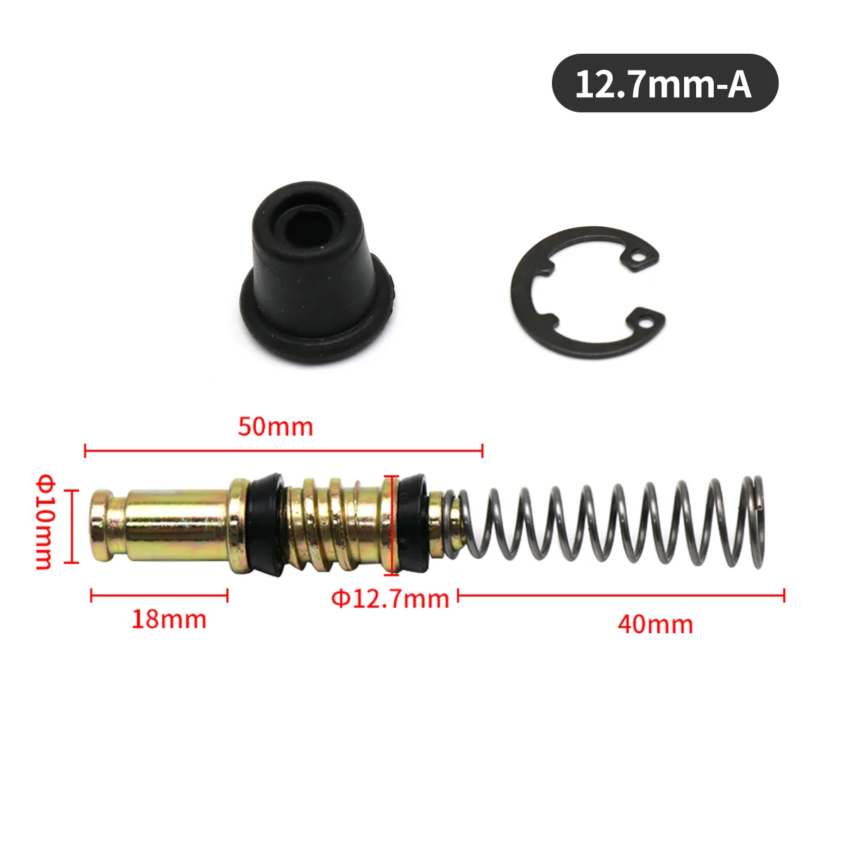 SCL MOTOS-Kit de Réparation de Piston de Frein d\'Embrayage Hydraulique pour Moto, 11mm, 12.7mm, 14mm, 16mm