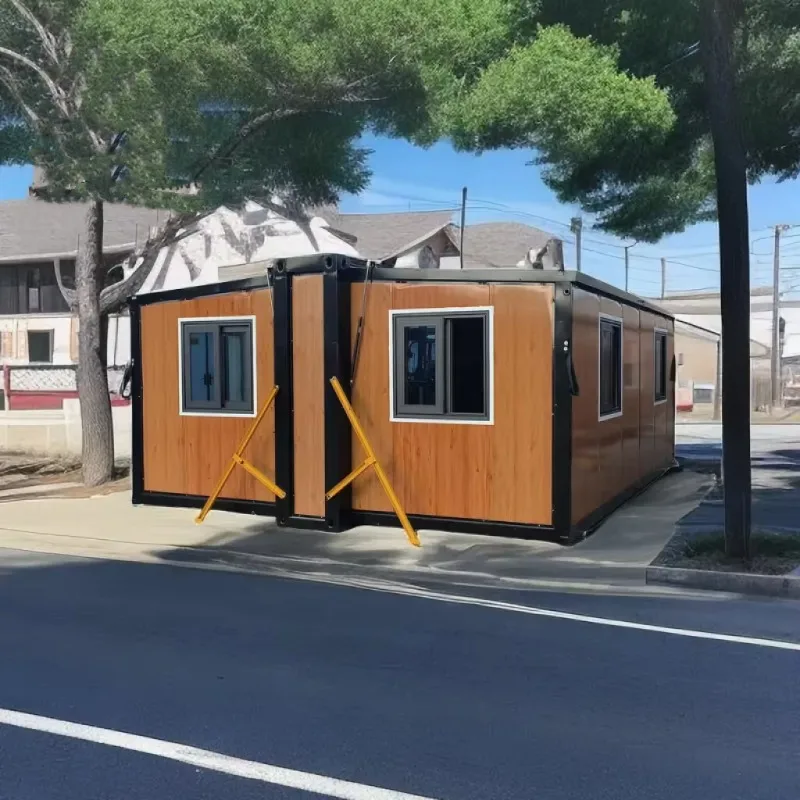 Movable Folding Modular Homes Prefab Cabin  House Containers for Backyard Granny House Setups