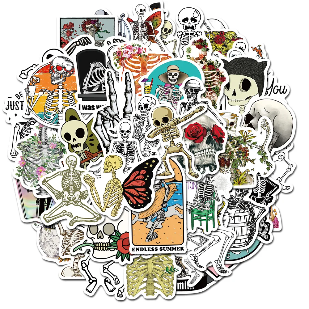 67PCS  Banksy Stickers banksy Art Graffiti sticker Art Skull for DIY Luggage Skateboard Motorcycle