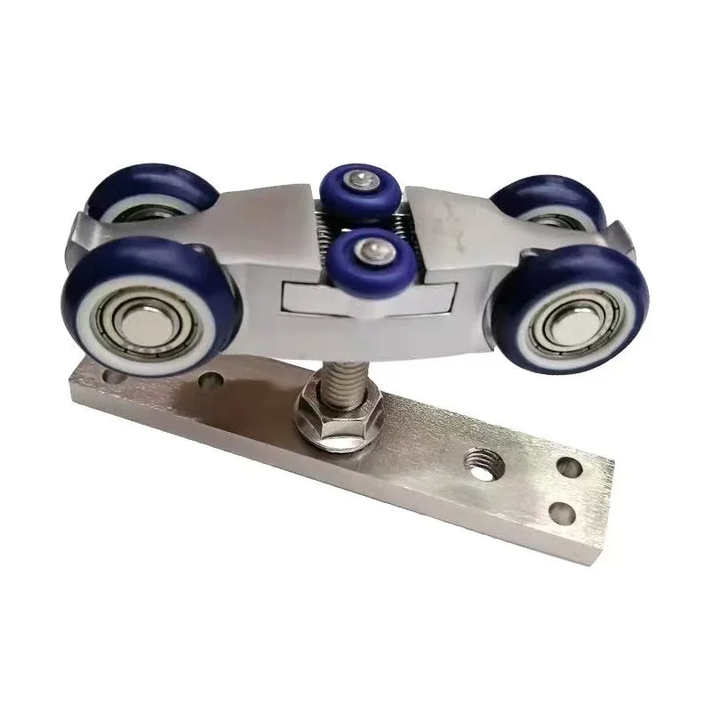 Folding Door Hardware Accessories Sliding Door Suspension Rail Pulley Rail Push-pull Universal Suspension Wheel No Lower Rail