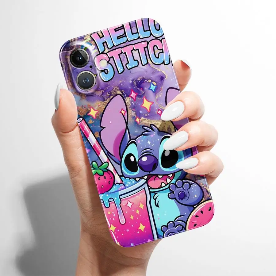 حافظة لهاتف آيفون X 11 13 17 Air XR 16 Pro Max 12 15 Plus 14 بغرز كرتونية لطيفة من الرخام #6