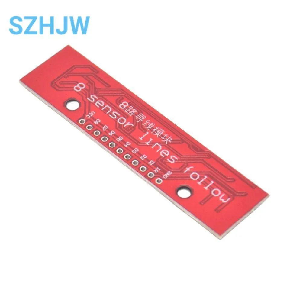 Tracking Module Infrared Detection Sensor Module DIY 8-Channel Infrared Detector Hunt Module 8bit Sensor Module