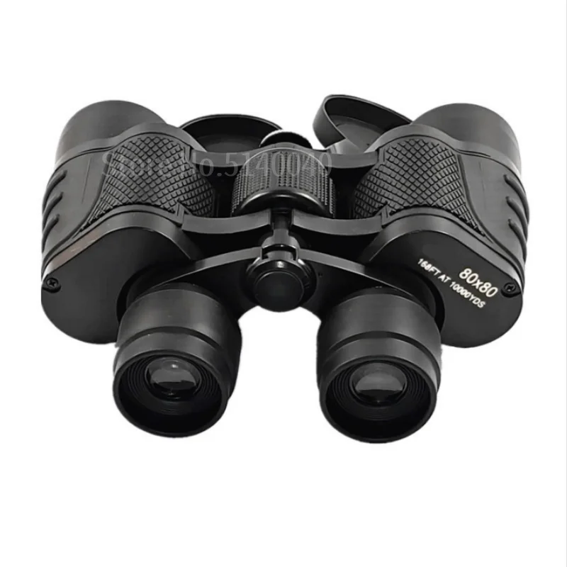 Binoculars 80X80 High Magnification Long Range Professional Telescope HD Portable Eyepieces Civil Grade Night Vision Binoculo