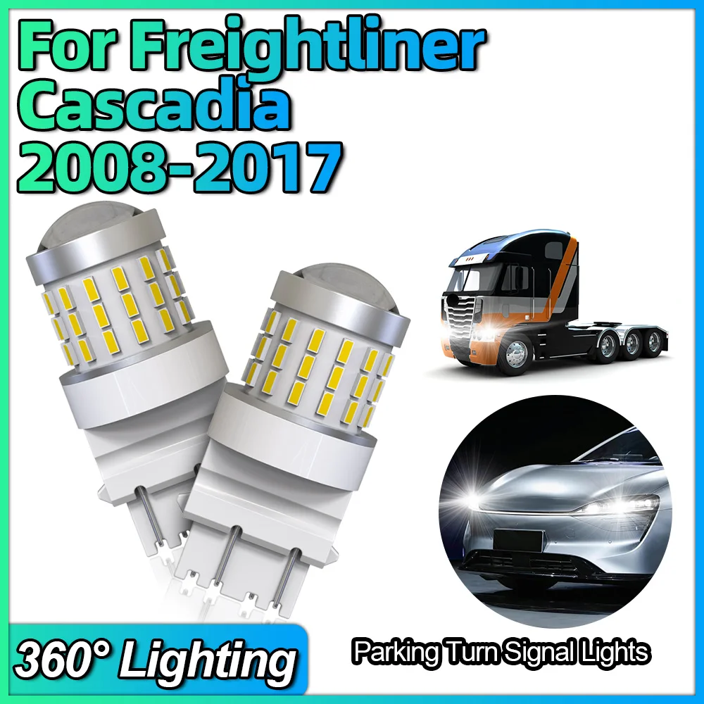 

3157 T25 Car LED Bulb P27/7W 12V Turn Signal Light Brake Reverse Parking Lamp For Freightliner Cascadia 2008 2009 2010 2011-2017