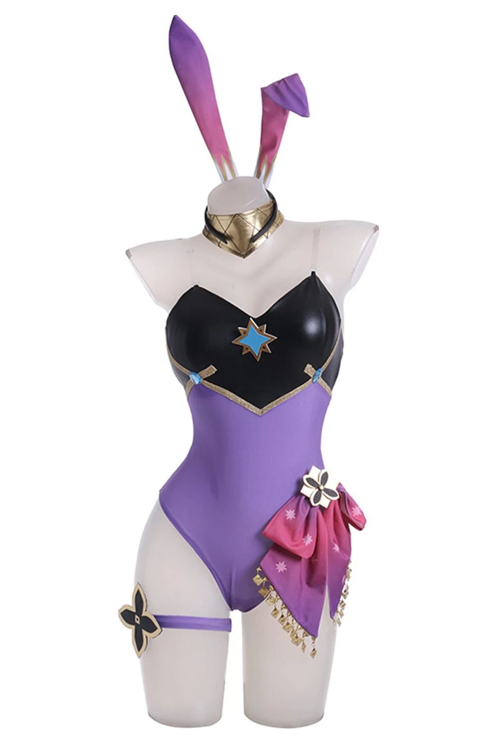 Anime Game Genshin Impact Dori Cosplay Costume Women Sexy Bunny Girl Halloween Fancy Dress Party Clothes For Adult Role Playing