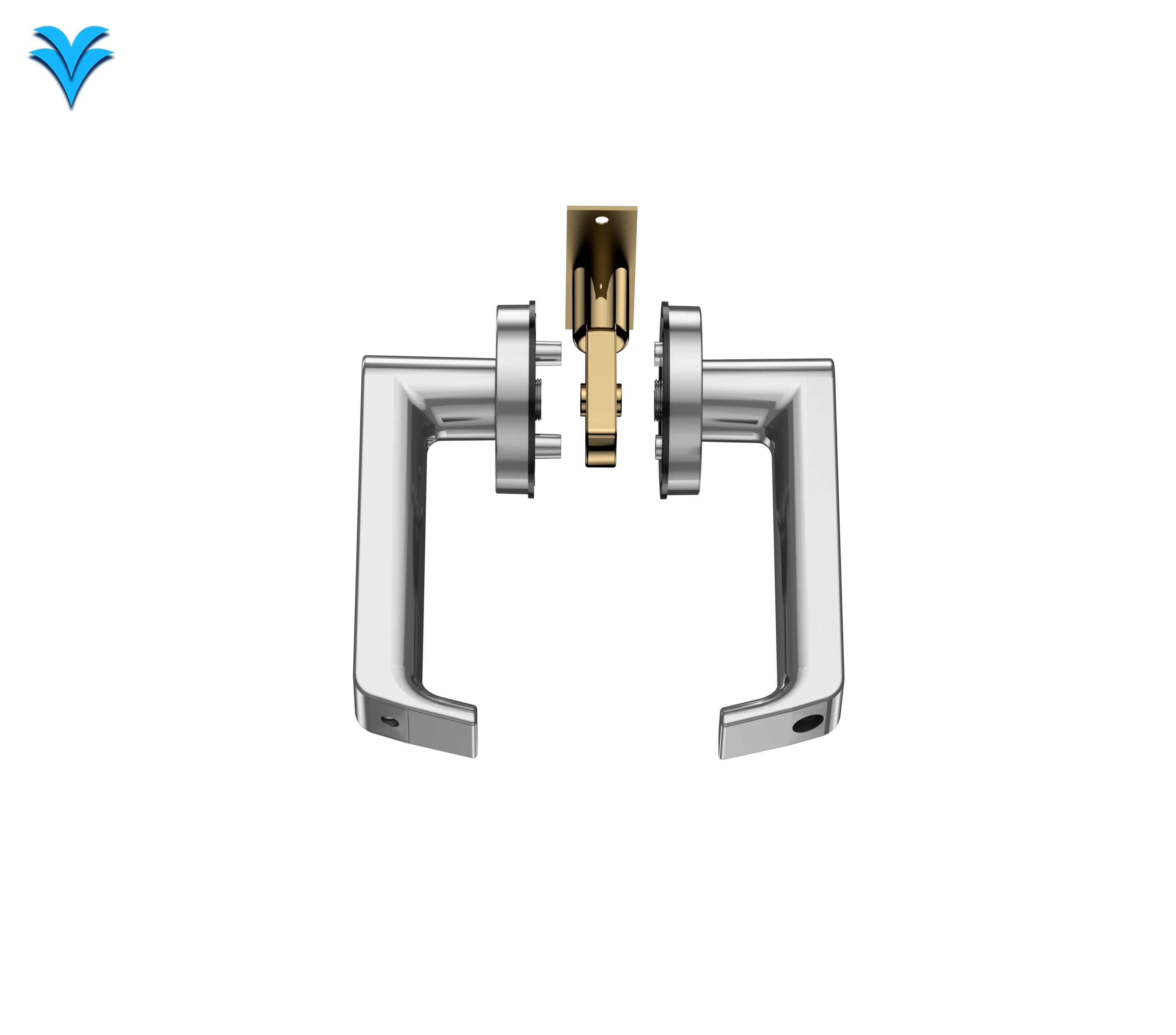 

Tuya Sensor Bedroom Smart Security Aluminium Alloy Fingerprint Door Lock Digital Electronic Deadbolt Door Lock for Nigeria