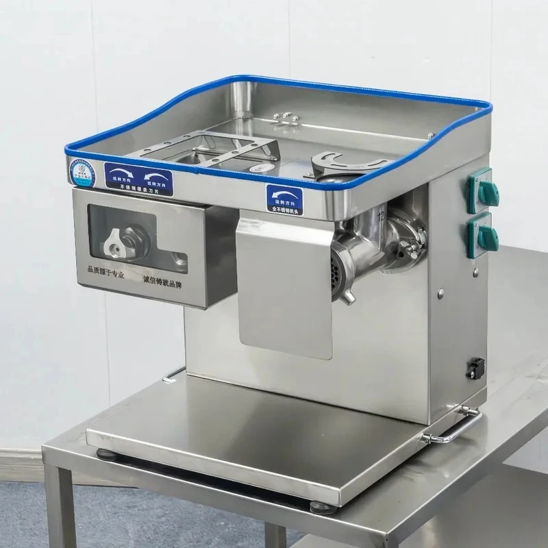 SHENHU ization 00 KG/h 0*0*40 Dual-Motor Tletop Commercial Combination Meat and Cutter hine