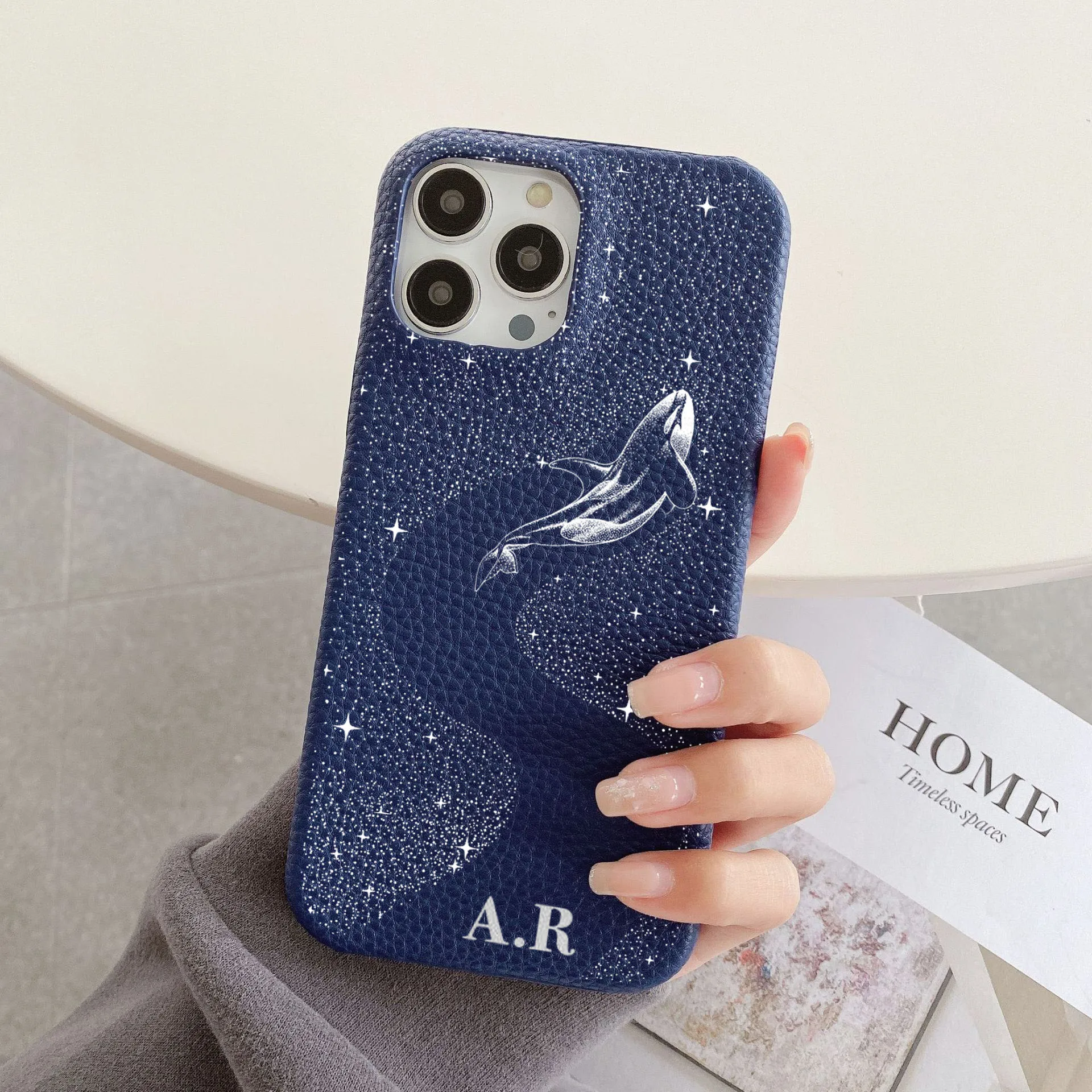 

Personalised inevitable Initial kafr letters name Leather Case for iphone 11 12 14 13 15 Pro Max mini 16Plus Luxury Hard Covers