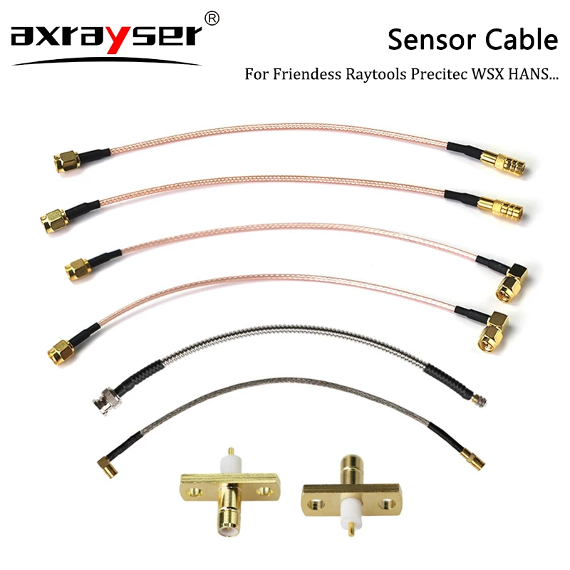 Kabel czujnika laserowego do Raytools Precitec WSX Hans NTC Fiber Lasermech SMA SMB TTW Transformator Drut miedziany