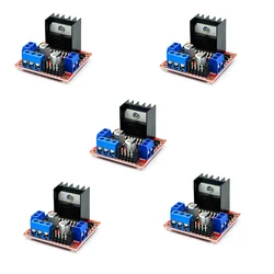 5PCS L298N DC Motor Drive Controller Board L298 DC Dual H Bridge Robot Stepper Motor Control Drives Module For Arduino Smart Car