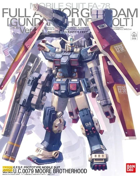 Gundam Bandai MG 1/100 FA-78 KA Ver.Ka Assembly Action Mech Original Product