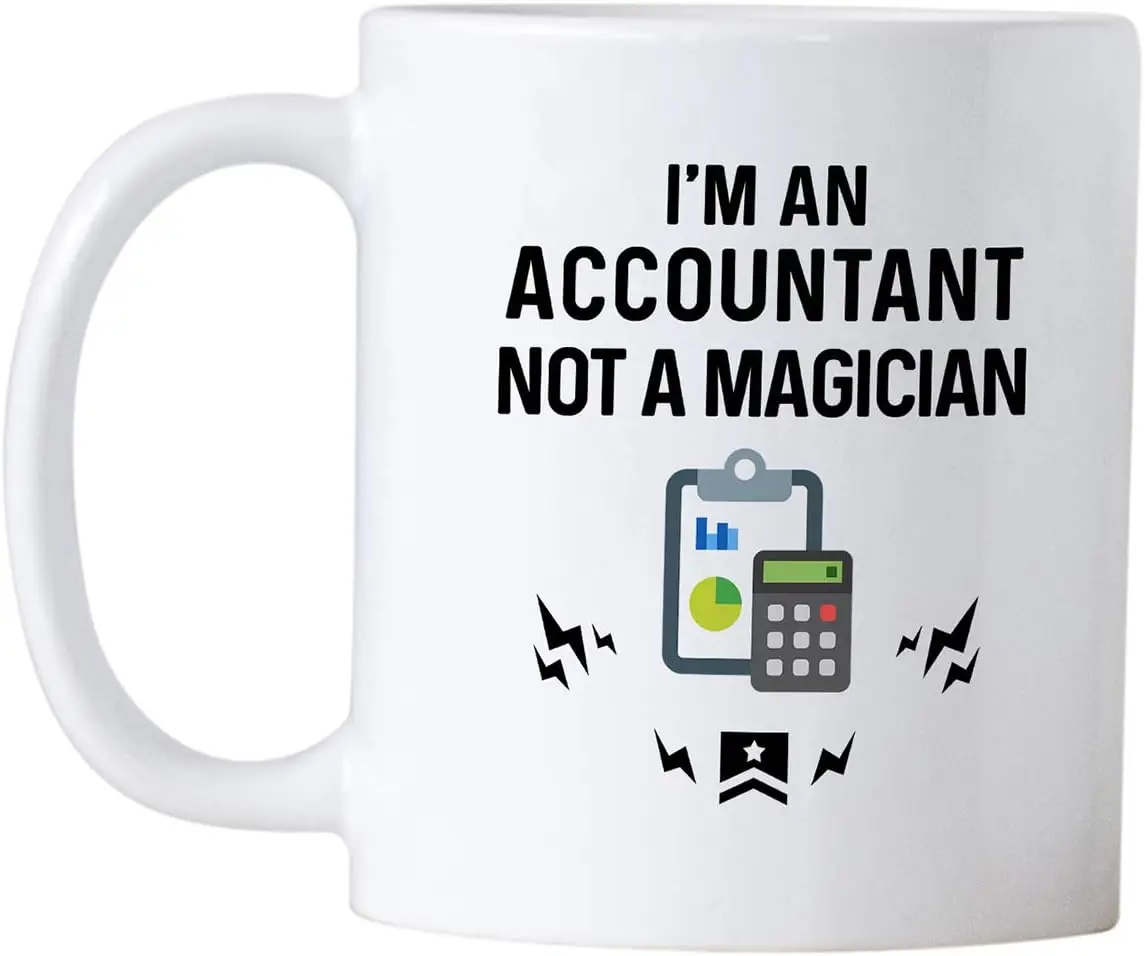 Casitika Accountant Gifts.I'm An Accountant Not A Magician.Gift Idea for Financial Advisor, Auditor or Co-workers