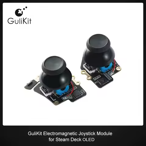 Gulikit SD05 Electromagnetic Joystick Module for Steam Deck OLED No Drifting Stick Design for Repair Replacement
