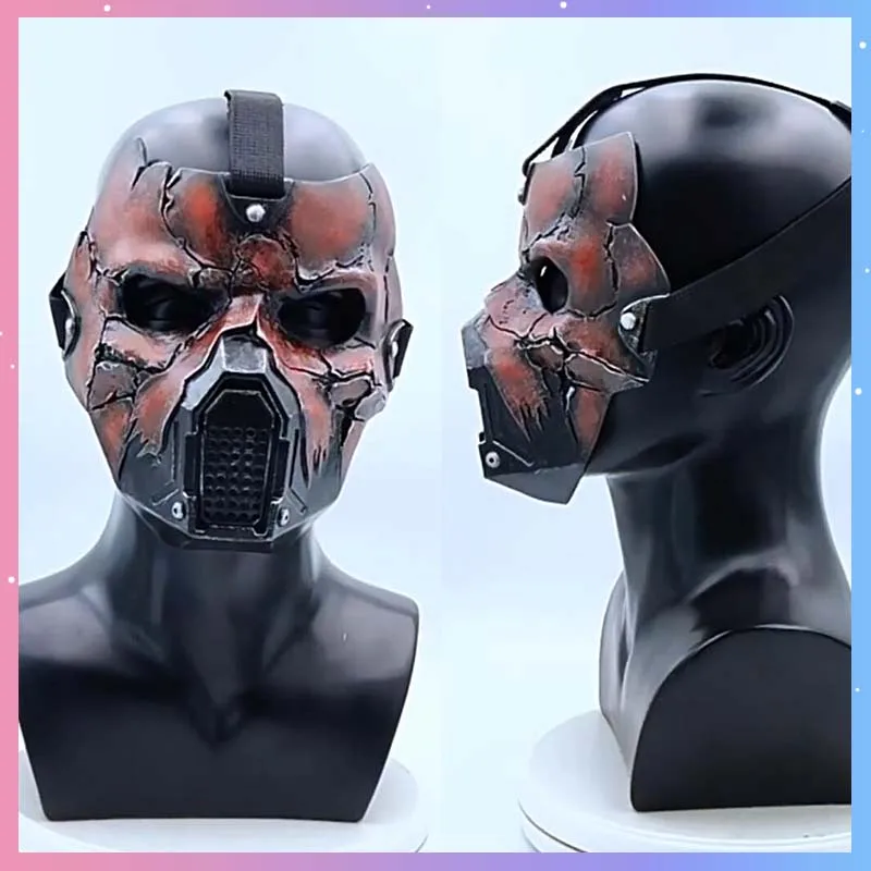 スケルトンマスク-mj14-1-タクティカルマスク-ハロウィン-コスプレ-コスチューム-1-1-着用可能-ヘルメット-コミックコン-パーティー-カーニバル-小道具-大人男性向けギフト